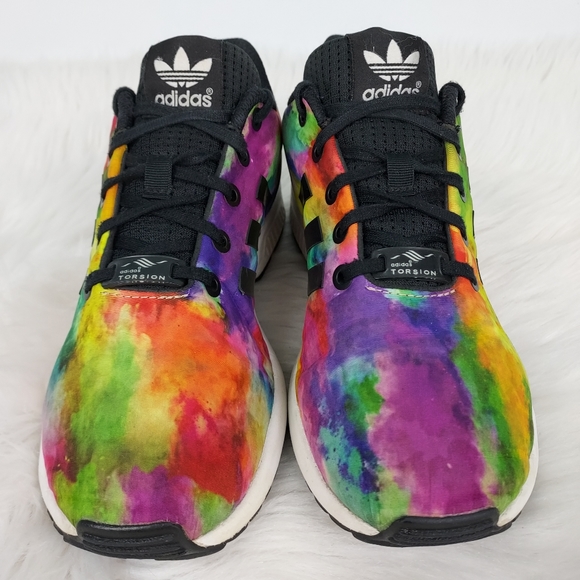 Adidas Ty-Dye athletic shoes, women's size 6, multicolored - Picture 8 of 9